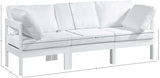Nizuc Contemporary Outdoor Modular Sofa with Waterproof Fabric and Sturdy Aluminum Frame Design