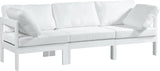 Nizuc Contemporary Outdoor Modular Sofa with Waterproof Fabric and Sturdy Aluminum Frame Design