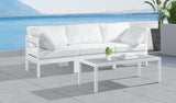 Nizuc Contemporary Outdoor Modular Sofa with Waterproof Fabric and Sturdy Aluminum Frame Design