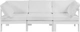 Nizuc Contemporary Outdoor Modular Sofa with Waterproof Fabric and Sturdy Aluminum Frame Design
