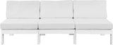 Nizuc Contemporary Outdoor Modular Sofa with Waterproof Fabric and Sturdy Aluminum Frame Design