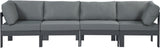 Nizuc Modular Outdoor Sofa - Stylish Waterproof Fabric, Durable Aluminum Frame, Perfect for Gatherings