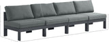Nizuc Modular Outdoor Sofa - Stylish Waterproof Fabric, Durable Aluminum Frame, Perfect for Gatherings