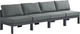 Nizuc Modular Outdoor Sofa - Stylish Waterproof Fabric, Durable Aluminum Frame, Perfect for Gatherings