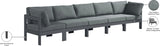 Nizuc Modular Outdoor Sofa - Stylish Waterproof Fabric, Durable Aluminum Frame, Perfect for Gatherings