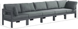 Nizuc Modular Outdoor Sofa - Stylish Waterproof Fabric, Durable Aluminum Frame, Perfect for Gatherings