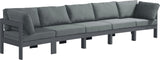 Nizuc Modular Outdoor Sofa - Stylish Waterproof Fabric, Durable Aluminum Frame, Perfect for Gatherings