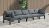 Nizuc Modular Outdoor Sofa - Stylish Waterproof Fabric, Durable Aluminum Frame, Perfect for Gatherings