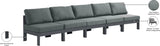 Nizuc Modular Outdoor Sofa - Stylish Waterproof Fabric, Durable Aluminum Frame, Perfect for Gatherings