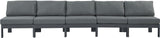 Nizuc Modular Outdoor Sofa - Stylish Waterproof Fabric, Durable Aluminum Frame, Perfect for Gatherings