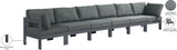 Nizuc Modular Outdoor Sofa - Stylish Waterproof Fabric, Durable Aluminum Frame, Perfect for Gatherings