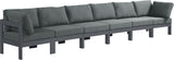 Nizuc Modular Outdoor Sofa - Stylish Waterproof Fabric, Durable Aluminum Frame, Perfect for Gatherings