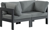 Nizuc Modular Outdoor Sofa - Stylish Waterproof Fabric, Durable Aluminum Frame, Perfect for Gatherings