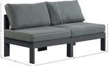 Nizuc Modular Outdoor Sofa - Stylish Waterproof Fabric, Durable Aluminum Frame, Perfect for Gatherings