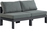 Nizuc Modular Outdoor Sofa - Stylish Waterproof Fabric, Durable Aluminum Frame, Perfect for Gatherings