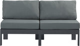 Nizuc Modular Outdoor Sofa - Stylish Waterproof Fabric, Durable Aluminum Frame, Perfect for Gatherings