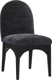 Waldorf Dining Chair - Elegant Chenille Armchair with Solid Ash Wood Frame for Stylish Dining Spaces