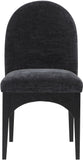 Waldorf Dining Chair - Elegant Chenille Armchair with Solid Ash Wood Frame for Stylish Dining Spaces