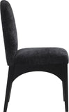 Waldorf Dining Chair - Elegant Chenille Armchair with Solid Ash Wood Frame for Stylish Dining Spaces
