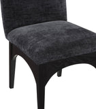 Waldorf Dining Chair - Elegant Chenille Armchair with Solid Ash Wood Frame for Stylish Dining Spaces
