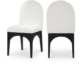 Waldorf Dining Chair - Elegant Chenille Armchair with Solid Ash Wood Frame for Stylish Dining Spaces