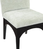 Waldorf Dining Chair - Elegant Chenille Armchair with Solid Ash Wood Frame for Stylish Dining Spaces