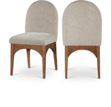 Waldorf Dining Arm Chair – Elegant Chenille Fabric with Solid Ash Wood, Perfect for Stylish Dining