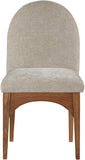 Waldorf Dining Arm Chair – Elegant Chenille Fabric with Solid Ash Wood, Perfect for Stylish Dining
