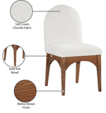 Waldorf Dining Arm Chair – Elegant Chenille Fabric with Solid Ash Wood, Perfect for Stylish Dining