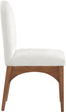Waldorf Dining Arm Chair – Elegant Chenille Fabric with Solid Ash Wood, Perfect for Stylish Dining