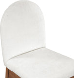 Waldorf Dining Arm Chair – Elegant Chenille Fabric with Solid Ash Wood, Perfect for Stylish Dining