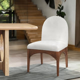 Waldorf Dining Arm Chair – Elegant Chenille Fabric with Solid Ash Wood, Perfect for Stylish Dining