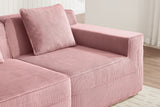 MARTHA 117" 3-Seater Sofa with 1 Ottoman