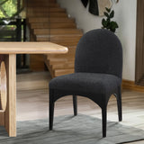 Waldorf Boucle Fabric Dining Arm Chair - Elegant Solid Ash Wood Design for Cozy Dining Experiences