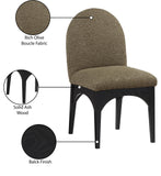 Waldorf Boucle Fabric Dining Arm Chair - Elegant Solid Ash Wood Design for Cozy Dining Experiences