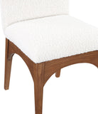 Waldorf Elegant Boucle Fabric Dining Arm Chair with Solid Ash Wood Frame for Stylish Comfort