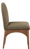 Waldorf Elegant Boucle Fabric Dining Arm Chair with Solid Ash Wood Frame for Stylish Comfort