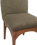 Waldorf Elegant Boucle Fabric Dining Arm Chair with Solid Ash Wood Frame for Stylish Comfort