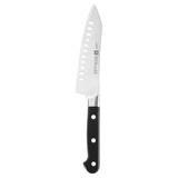 ZWILLING Pro Hollow Edge Rocking Santoku Knife