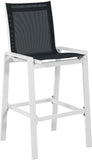 Nizuc Contemporary Outdoor Patio Barstools - Durable Aluminum Frame with Waterproof Mesh Design