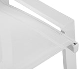 Nizuc Contemporary Outdoor Patio Barstools - Durable Aluminum Frame with Waterproof Mesh Design