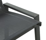 Nizuc Contemporary Outdoor Patio Barstools - Durable Aluminum Frame with Waterproof Mesh Design