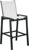 Nizuc Contemporary Outdoor Patio Barstools - Durable Aluminum Frame with Waterproof Mesh Design