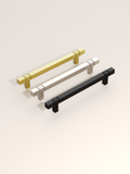 DESIGN3909 Champagne Bronze Cabinet Pulls | Square Cabinet Handles for Cabinets & Drawers