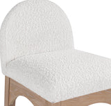 Waldorf Boucle Fabric Counter Stool – Elegant Solid Ash Wood Design for Cozy Dining Experiences