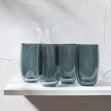 ZWILLING Sorrento 8-pc Double-Wall Latte Glass & Straw Set