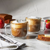 ZWILLING Sorrento Plus 2-pc Double-Wall Glass Cappuccino Mug Set