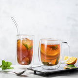 ZWILLING Sorrento 5-pc Bent Glass Straw Set