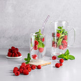 ZWILLING Sorrento 5-pc Bent Glass Straw Set