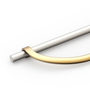 DESIGN3955 Combination Cabinet Pulls | Bar & Cup Handles for Drawers & Cabinets